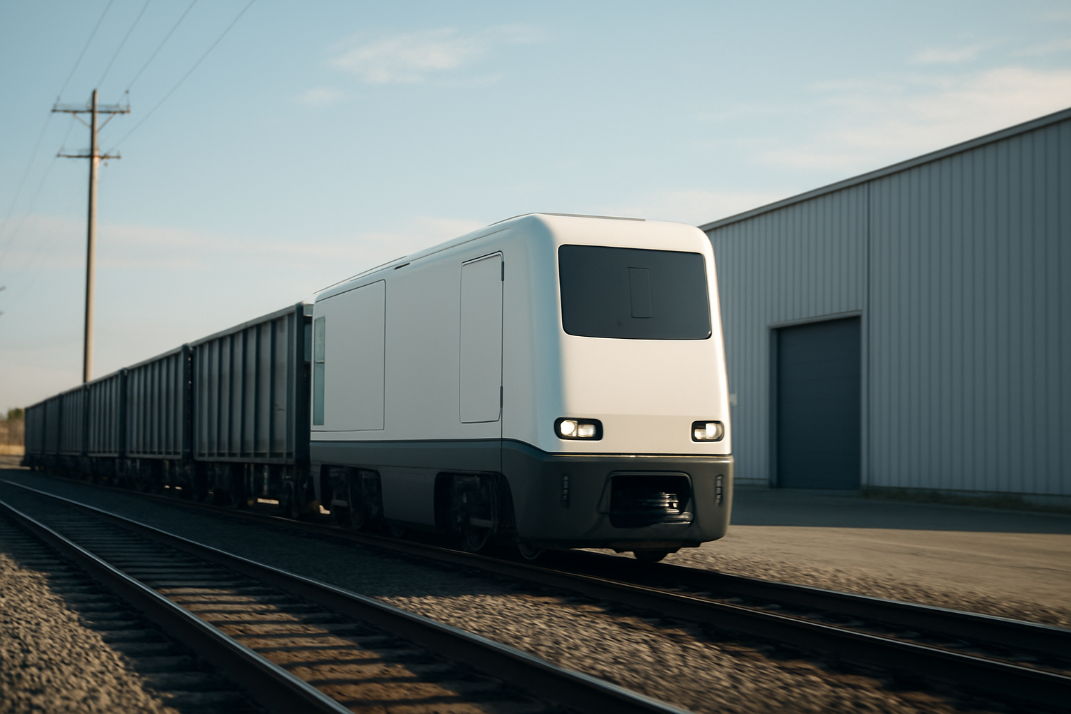 アメリカでは「自律走行する電動貨物列車」が流行ってるらしい。