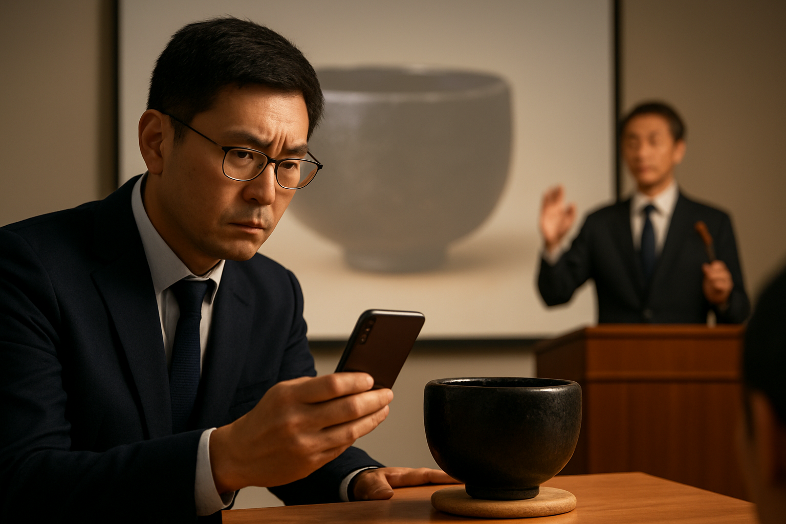 中国では「日本の茶碗オークション」が流行ってるらしい。