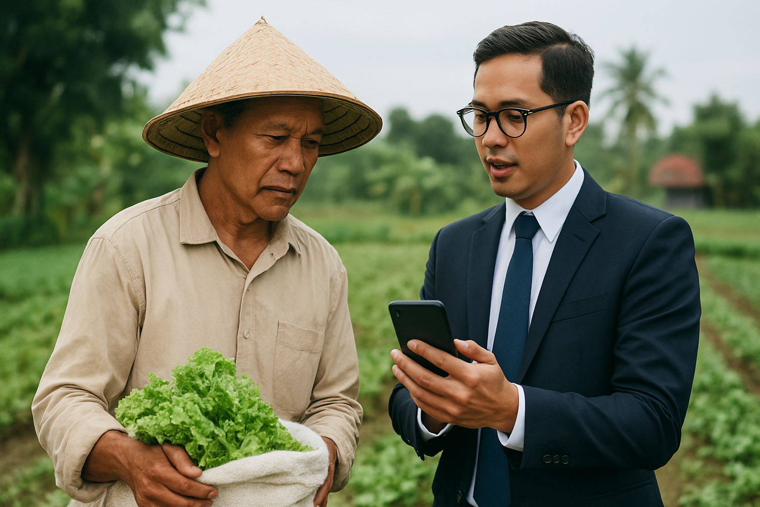 インドネシアでは「農家向け農業×融資」が注目されたらしい。