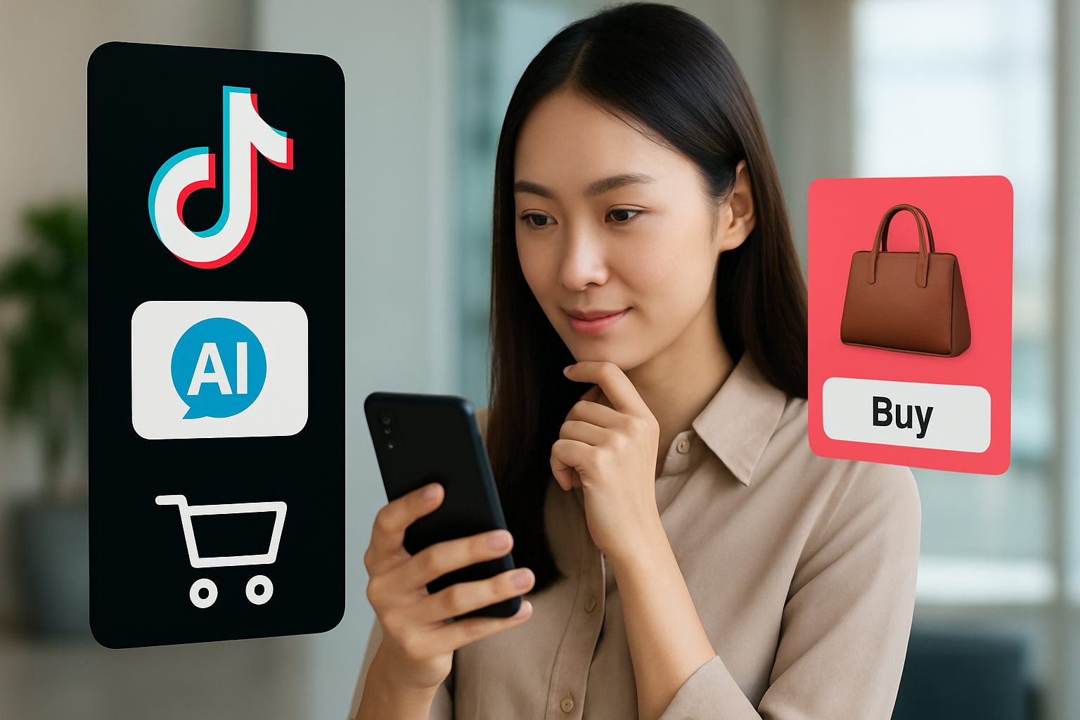 海外では「AIに相談してそのまま買うTikTok」が流行ってるらしい。